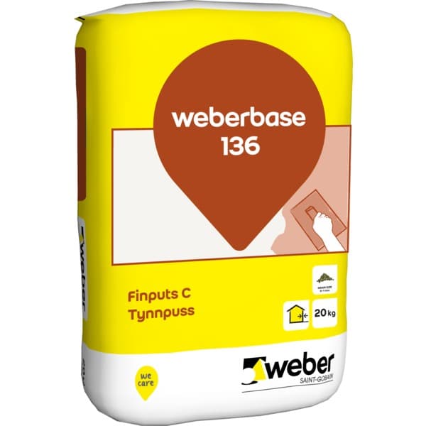 WEBERBASE 136 TYNNPUSS 20KG