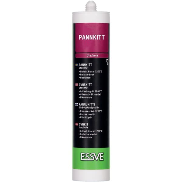 FUGEMASSE OVNSKITT SVART 300 ML