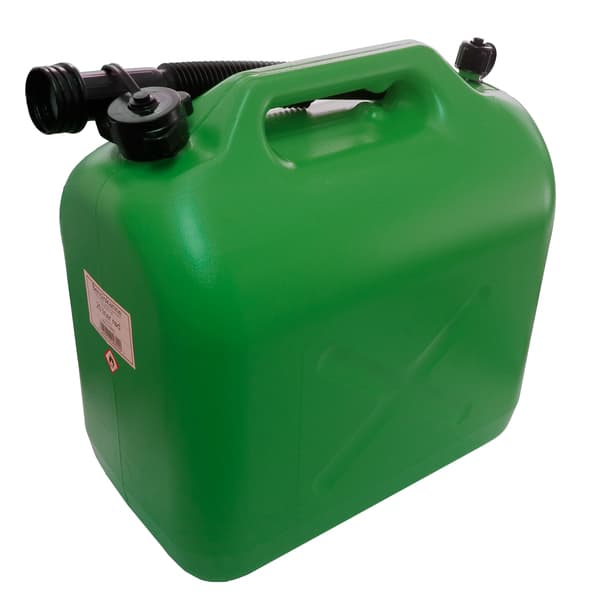 BENSINKANNE 20 L GRØNN M/LUFTING
