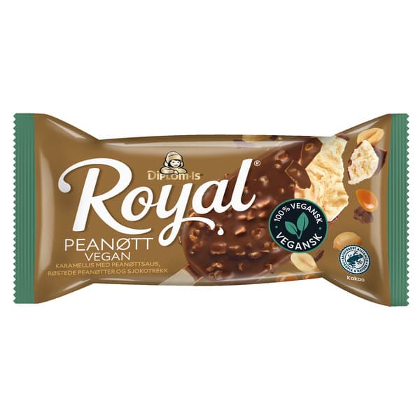 IS ROYAL PEANØTT VEGAN DPLOM-IS