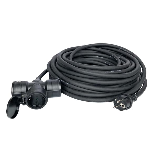 SKJØTELEDNING 3X2,5MM 3-VEIS 20M