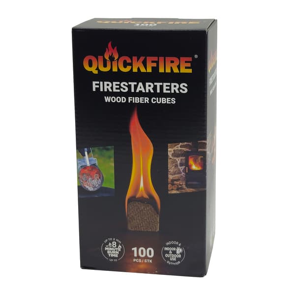 TREFIBERKUBBER 100STK QUICKFIRE