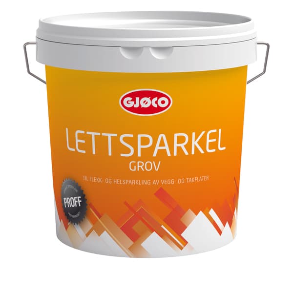 GJØCO PROFF LETTSPARKEL GROV 3L